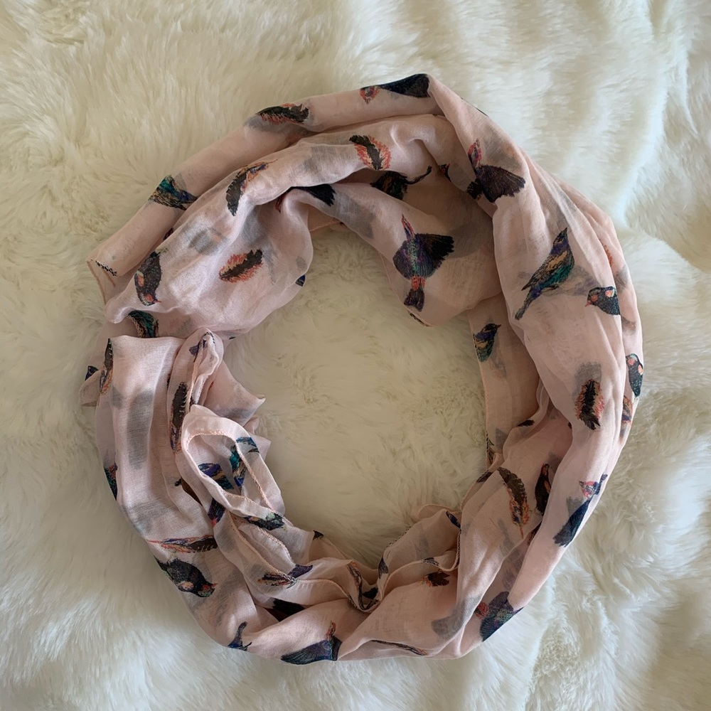 Light Pink Country Style Scarf - Picture 4 of 4